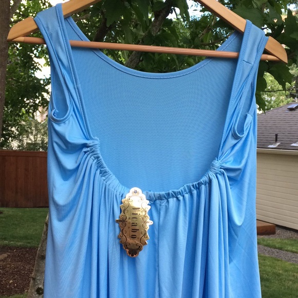 🌴Beach Maxi Dress🌴Blue or Black - Picture 4 of 6